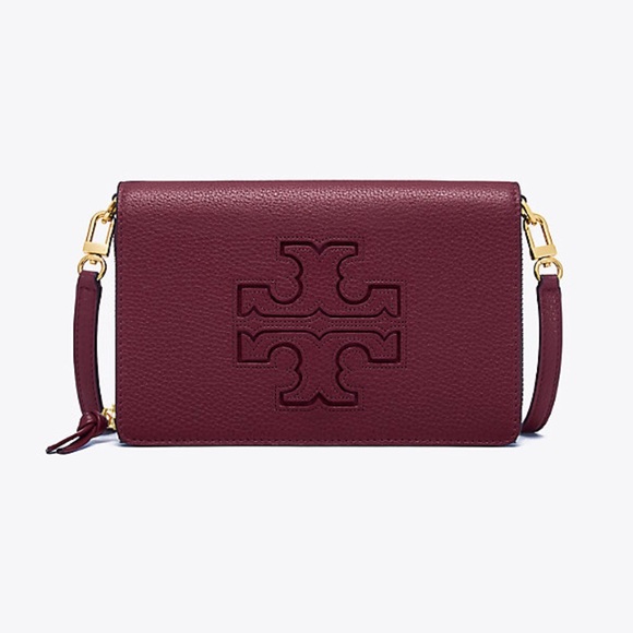tory burch harper flat wallet crossbody